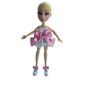 YULU Snapstar 8.5" Aspen Fashion Doll 2018 Fully Articulated Ballet Big Bow 8.5"